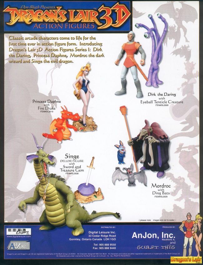 dragon's lair action figure